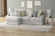 Stockbridge - Sectional With Comfort Coil Seating And 9 Accent Pillows Included – Stationary Sectionals by Jackson at Furniture Wholesale Plus , Nashville furniture store