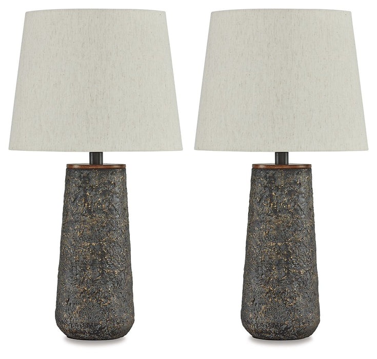 Chaston - Metal Table Lamp (Set of 2) – Table Lamps by Signature Design by Ashley® at Furniture Wholesale Plus , Nashville furniture store