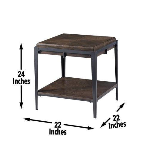 Waco - End Table - Brown – End Tables by Steve Silver Furniture at Furniture Wholesale Plus , Nashville furniture store