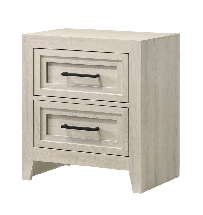 Lorraine - Nightstand - Antique White – Accent Nightstands by Crown Mark at Furniture Wholesale Plus , Nashville furniture store