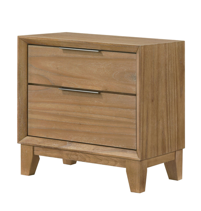Florian - Nightstand - Natural – Accent Nightstands by Crown Mark at Furniture Wholesale Plus , Nashville furniture store