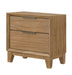 Florian - Nightstand - Natural – Accent Nightstands by Crown Mark at Furniture Wholesale Plus , Nashville furniture store