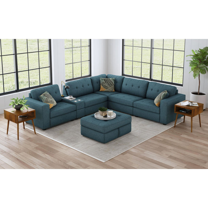Options One - Storage Ottoman – Storage Ottomans by Elements International at Furniture Wholesale Plus , Nashville furniture store