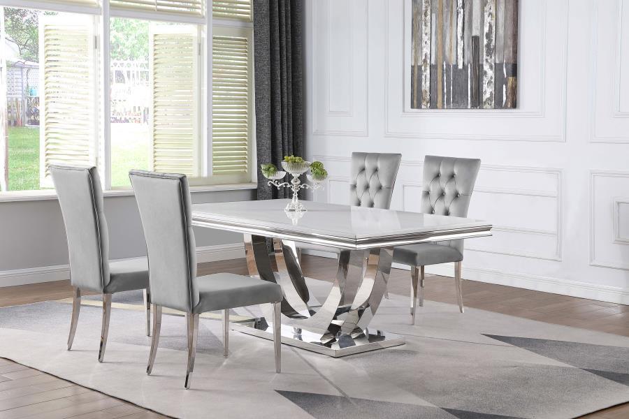 Kerwin - Rectangular Dining Table Set - Premium 5 Piece Dining Room Sets from CoasterElevations - Just $2419! Shop now at Furniture Wholesale Plus  We are the best furniture store in Nashville, Hendersonville, Goodlettsville, Madison, Antioch, Mount Juliet, Lebanon, Gallatin, Springfield, Murfreesboro, Franklin, Brentwood