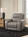Real Moments - Power Recliner With Audio Seating - Ash – Reclining Chairs by Signature Design by Ashley® at Furniture Wholesale Plus , Nashville furniture store