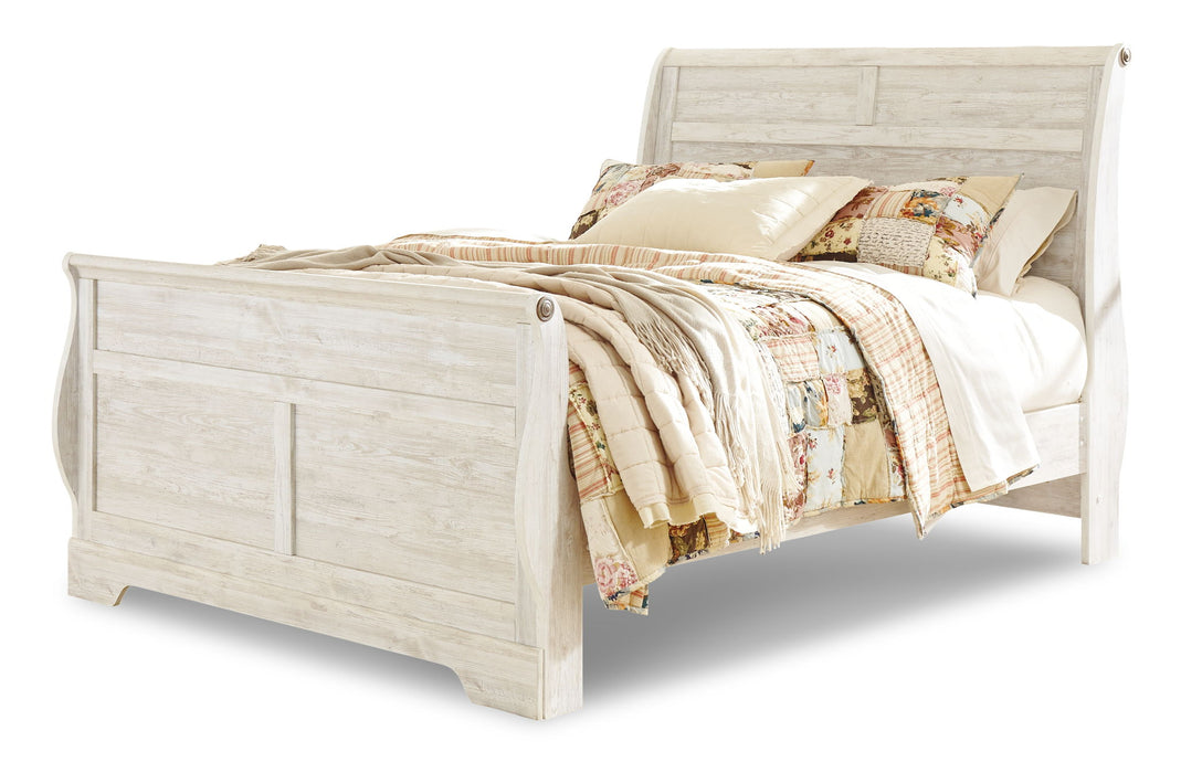 Willowton - Bed – Sleigh Beds by Signature Design by Ashley® at Furniture Wholesale Plus , Nashville furniture store