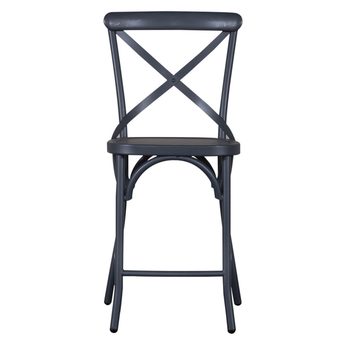 Vintage Series - X Back Counter Chair – Counter Chairs by Liberty Furniture at Furniture Wholesale Plus , Nashville furniture store