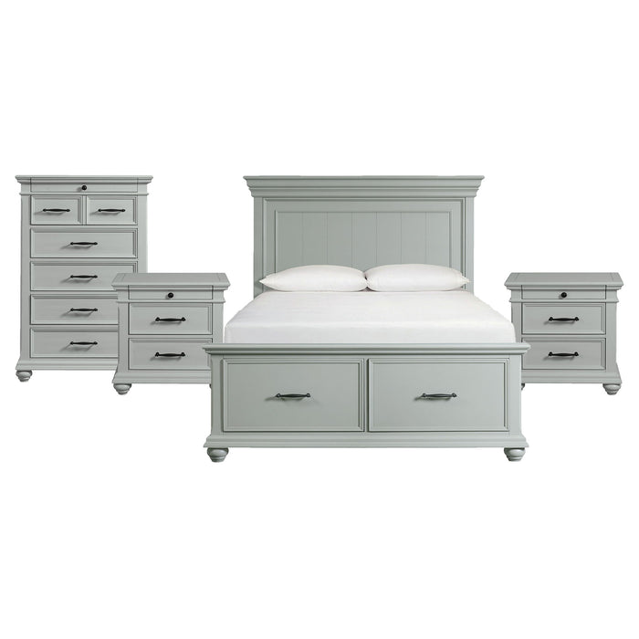 Slater - Platform Storage Bedroom Set – 3 Piece Bedroom Sets by Elements International at Furniture Wholesale Plus , Nashville furniture store