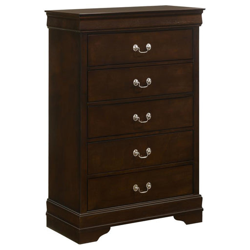 Louis Philippe - Five-drawer Chest - Premium Accent Chests from CoasterEveryday - Just $349! Shop now at Furniture Wholesale Plus  We are the best furniture store in Nashville, Hendersonville, Goodlettsville, Madison, Antioch, Mount Juliet, Lebanon, Gallatin, Springfield, Murfreesboro, Franklin, Brentwood