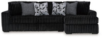 Midnight-Madness - Sectional - Premium Stationary Sectionals from Signature Design by Ashley® - Just $1208! Shop now at Furniture Wholesale Plus  We are the best furniture store in Nashville, Hendersonville, Goodlettsville, Madison, Antioch, Mount Juliet, Lebanon, Gallatin, Springfield, Murfreesboro, Franklin, Brentwood