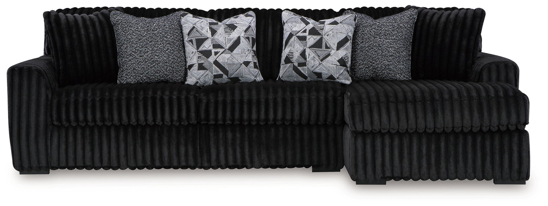 Midnight-Madness - 2 Piece Sectional – Stationary Sectionals by Signature Design by Ashley® at Furniture Wholesale Plus , Nashville furniture store