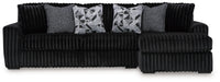 Midnight-Madness - 2 Piece Sectional – Stationary Sectionals by Signature Design by Ashley® at Furniture Wholesale Plus , Nashville furniture store