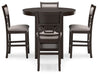 Langwest - Dining Room Counter Table Set (Set of 5) - Brown – 5 Piece Dining Room Sets by Signature Design by Ashley® at Furniture Wholesale Plus , Nashville furniture store