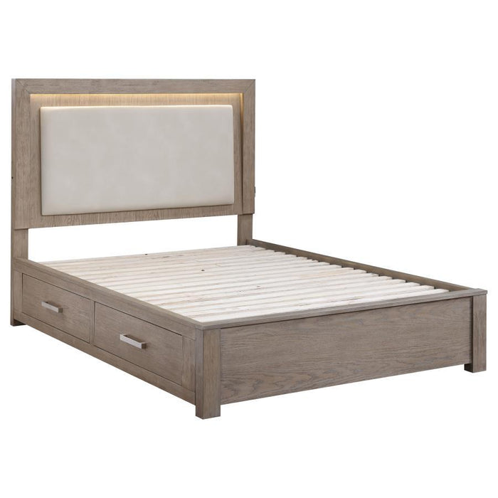 Kenora - LED Storage Bed – Storage Beds by Coaster Fine Furniture at Furniture Wholesale Plus , Nashville furniture store