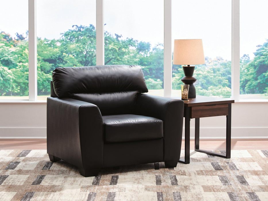 Glennbre - Chair - Midnight – Arm Chairs by Signature Design by Ashley® at Furniture Wholesale Plus , Nashville furniture store