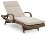 Laguna Heights - Chaise Lounge With Cushion - Beige – Lounge Chairs by Signature Design by Ashley® at Furniture Wholesale Plus , Nashville furniture store