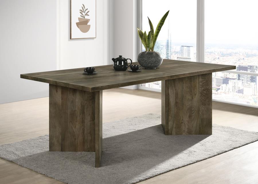 Tyler - Solid Wood Dining Table - Mango Brown – Dining Tables by Coaster Fine Furniture at Furniture Wholesale Plus , Nashville furniture store