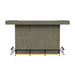 Jemma - Bar Table With Light - Gray And Dark Espresso – Bar Tables by Elements International at Furniture Wholesale Plus , Nashville furniture store