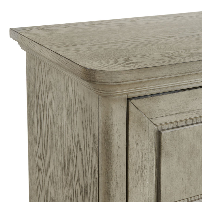 Whit-Ash - 5-Drawer Door Chest - Light Gray – Door Chests by Elements International at Furniture Wholesale Plus , Nashville furniture store