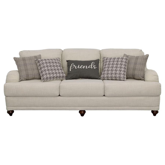 Glenn - Sofa Upholstered Set – Stationary Sofas & Loveseats by CoasterElevations at Furniture Wholesale Plus , Nashville furniture store