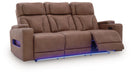 Clean-Slate - Power Reclining Sofa / Adj Headrest - Caramel – Reclining Sofas by Signature Design by Ashley® at Furniture Wholesale Plus , Nashville furniture store