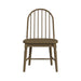 Heritage - Windsor Side Chair (Set of 2) With Leveler - Oak Brown – Chair Sets by Elements International at Furniture Wholesale Plus , Nashville furniture store