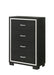 Gennro - Chest - Black – Accent Chests by Crown Mark at Furniture Wholesale Plus , Nashville furniture store