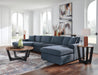 Modmax - Sectional - Ink – Stationary Sectionals by Signature Design by Ashley® at Furniture Wholesale Plus , Nashville furniture store