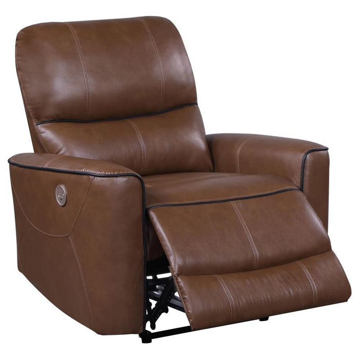 Greenfield - Upholstered Power Recliner Chair – Reclining Chairs by Coaster Fine Furniture at Furniture Wholesale Plus , Nashville furniture store