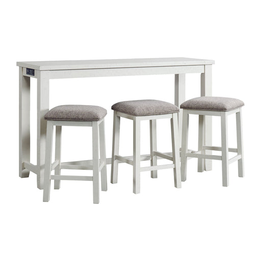 Stone - Occasional Bar Table Single Pack – 4 Piece Dining Room Sets by Elements International at Furniture Wholesale Plus , Nashville furniture store