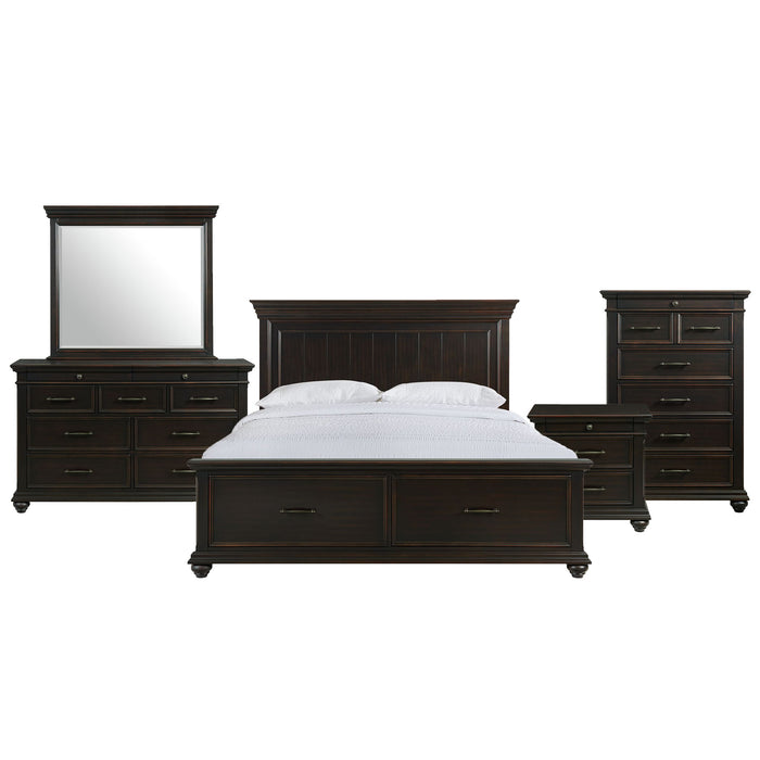 Slater - Platform Storage Bedroom Set – 3 Piece Bedroom Sets by Elements International at Furniture Wholesale Plus , Nashville furniture store
