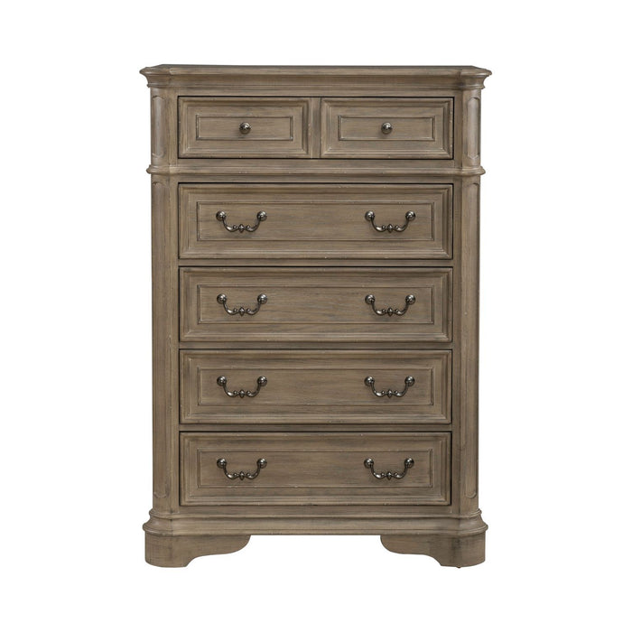 Magnolia Manor - 5 Drawer Chest – Accent Chests by Liberty Furniture at Furniture Wholesale Plus , Nashville furniture store