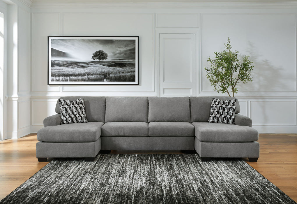 Birkdale Court - Sectional – Stationary Sectionals by Benchcraft® at Furniture Wholesale Plus , Nashville furniture store
