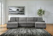Birkdale Court - Sectional – Stationary Sectionals by Benchcraft® at Furniture Wholesale Plus , Nashville furniture store