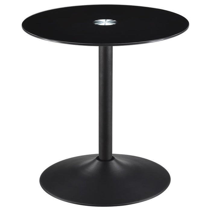 Ganso - Round Glass Top Coffee And End Table Set – Table Sets by Coaster Fine Furniture at Furniture Wholesale Plus , Nashville furniture store
