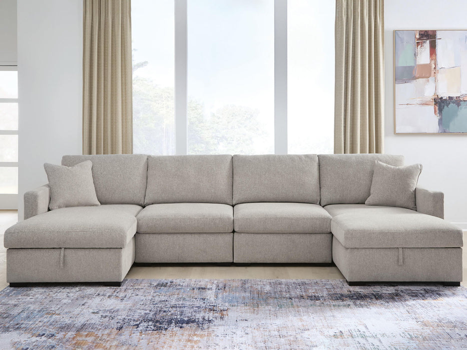 ModMax Luxe - Sectional – Stationary Sectionals by Benchcraft® at Furniture Wholesale Plus , Nashville furniture store