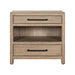 Proximity Place - Bedside Chest With Charging Station - Barley Buff – Bedside Chests by Liberty Furniture at Furniture Wholesale Plus , Nashville furniture store