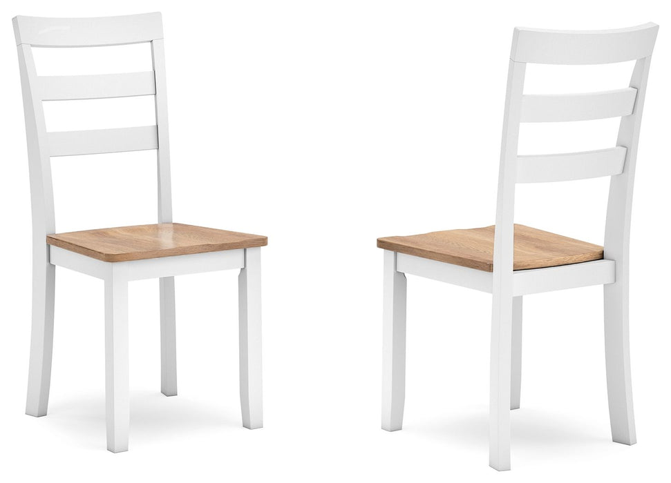 Gesthaven - Dining Room Side Chair (Set of 2) - Premium Chair Sets from Signature Design by Ashley® - Just $198! Shop now at Furniture Wholesale Plus  We are the best furniture store in Nashville, Hendersonville, Goodlettsville, Madison, Antioch, Mount Juliet, Lebanon, Gallatin, Springfield, Murfreesboro, Franklin, Brentwood