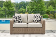 Beachcroft - Beige - Loveseat With Cushion - Premium Loveseats from Signature Design by Ashley® - Just $1098! Shop now at Furniture Wholesale Plus  We are the best furniture store in Nashville, Hendersonville, Goodlettsville, Madison, Antioch, Mount Juliet, Lebanon, Gallatin, Springfield, Murfreesboro, Franklin, Brentwood