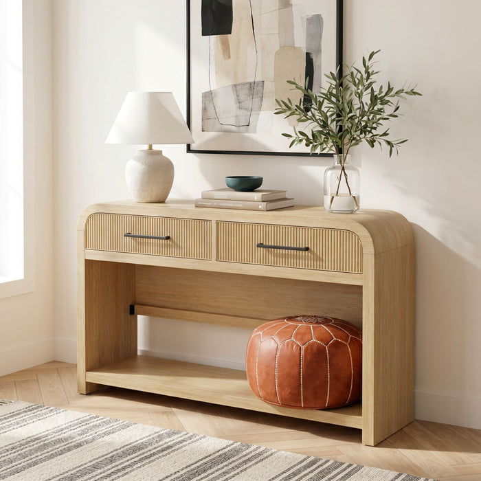 Ridgemont - Sofa Table With Bottom Shelf – Sofa Tables by Elements International at Furniture Wholesale Plus , Nashville furniture store