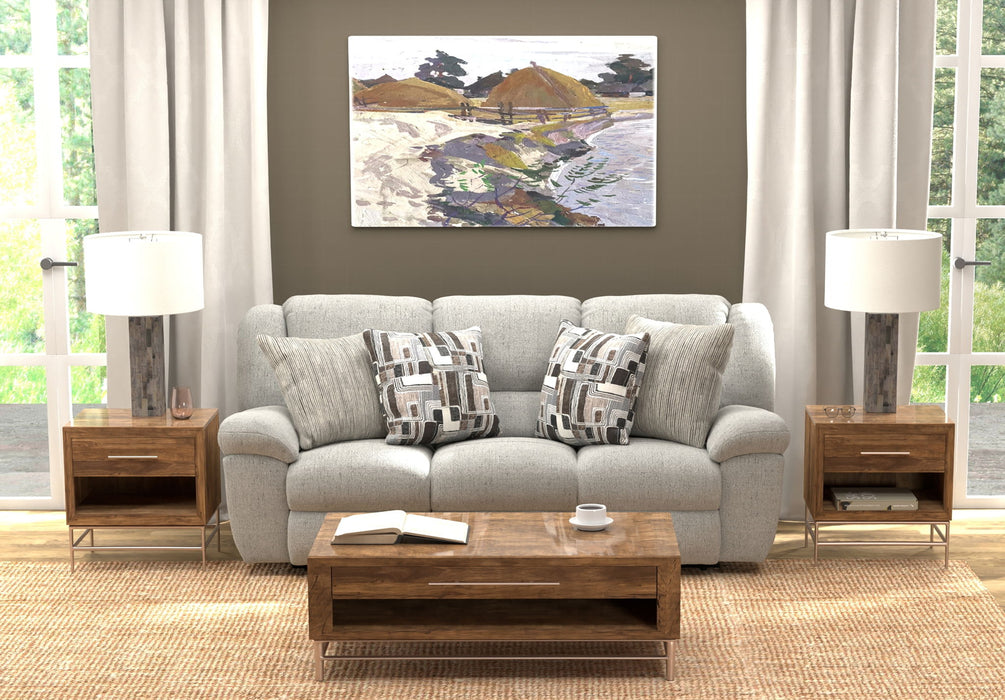 Trifecta - Sofa With 3 Recliners and Drop Down Table – Reclining Sofas by Catnapper at Furniture Wholesale Plus , Nashville furniture store