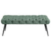 Ella - Upholstered Tufted Bench Metal Legs – Upholstered Benches by Coaster Fine Furniture at Furniture Wholesale Plus , Nashville furniture store