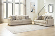 Lofwood - 2 Pc. - Sofa And Loveseat - Oatmeal – Stationary Sofas & Loveseats by Signature Design by Ashley® at Furniture Wholesale Plus , Nashville furniture store