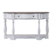 Magnolia Manor - Hall Console Table - Antique White – Console Tables by Liberty Furniture at Furniture Wholesale Plus , Nashville furniture store