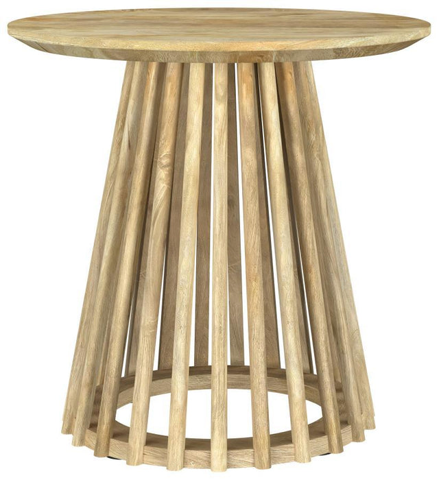 Touhy - Round Solid Wood Table – End Tables by Coaster Fine Furniture at Furniture Wholesale Plus , Nashville furniture store