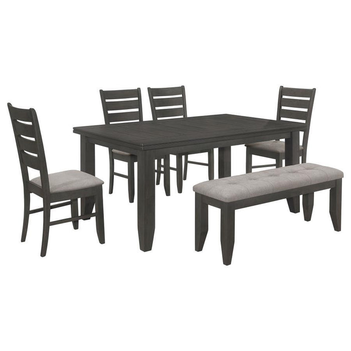 Dalila - Rectangular Dining Table Set - Premium 5 Piece Dining Room Sets from CoasterEveryday - Just $889! Shop now at Furniture Wholesale Plus  We are the best furniture store in Nashville, Hendersonville, Goodlettsville, Madison, Antioch, Mount Juliet, Lebanon, Gallatin, Springfield, Murfreesboro, Franklin, Brentwood