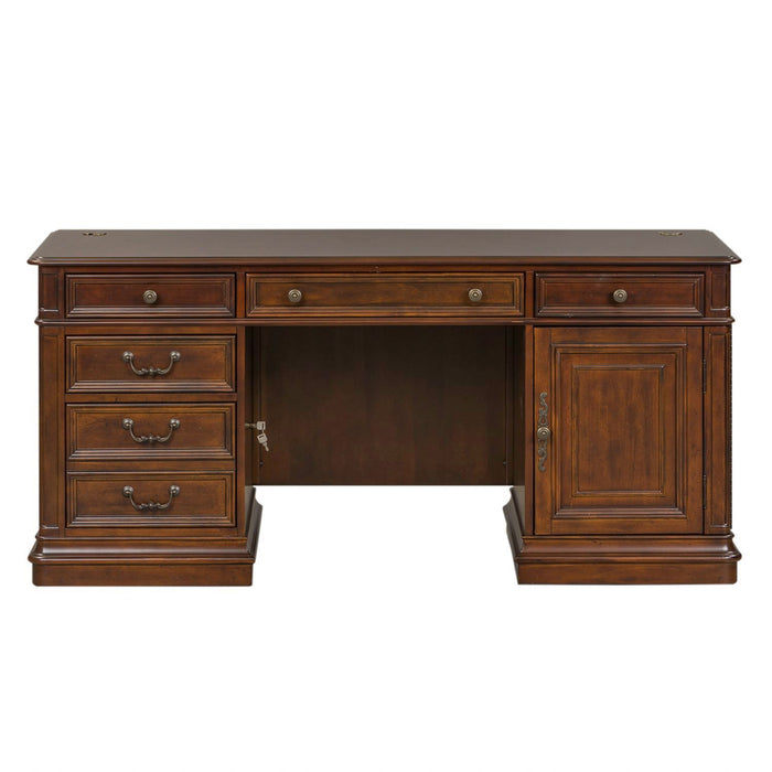 Brayton Manor - Credenza - Cognac – Credenzas by Liberty Furniture at Furniture Wholesale Plus , Nashville furniture store