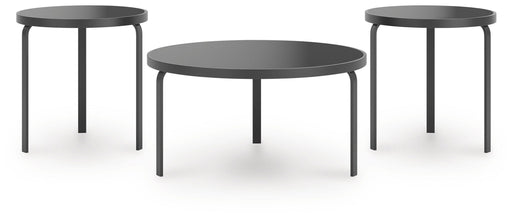 Dorylin - Occasional Table Set (Set of 3) - Black – Table Sets by Signature Design by Ashley® at Furniture Wholesale Plus , Nashville furniture store