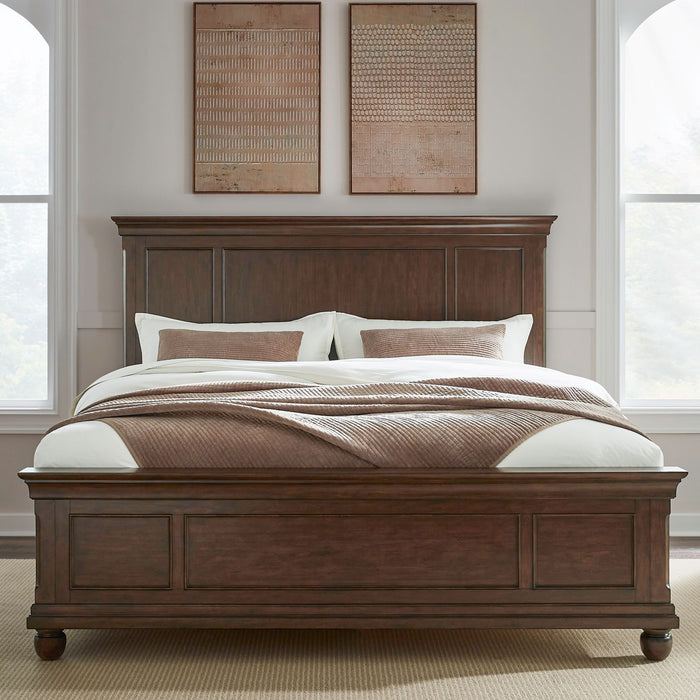 Rustic Traditions - Panel Bed – Panel Beds by Liberty Furniture at Furniture Wholesale Plus , Nashville furniture store