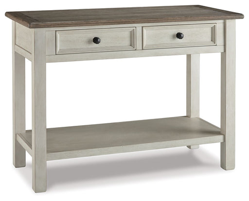 Bolanburg - Sofa Table - Premium Sofa Tables from Signature Design by Ashley® - Just $428! Shop now at Furniture Wholesale Plus  We are the best furniture store in Nashville, Hendersonville, Goodlettsville, Madison, Antioch, Mount Juliet, Lebanon, Gallatin, Springfield, Murfreesboro, Franklin, Brentwood